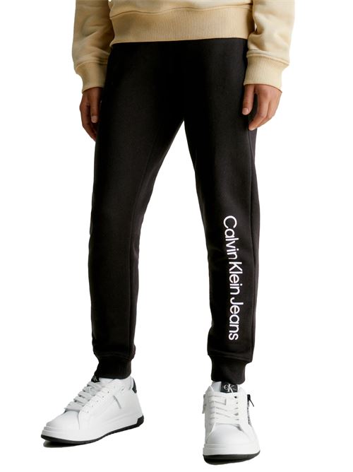 CALVIN KLEIN Junior logo trousers CALVIN KLEIN | IU0IU00604TBEH